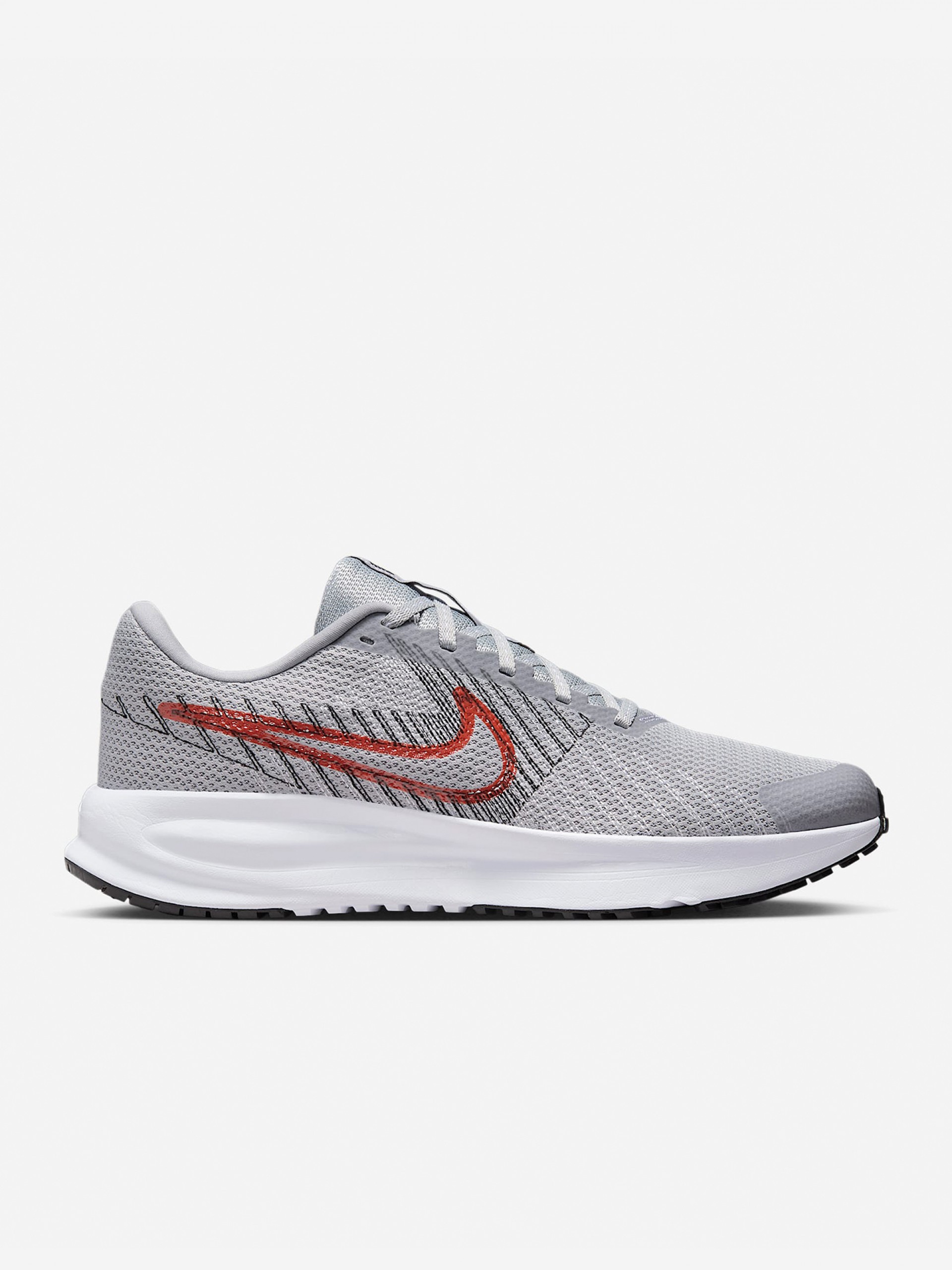 Sapatilhas de Running Nike Run Defy Cinzentas e Vermelhas Para Homem