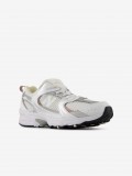 Sapatilhas New Balance PZ530 V1 Brancas e Amarelas