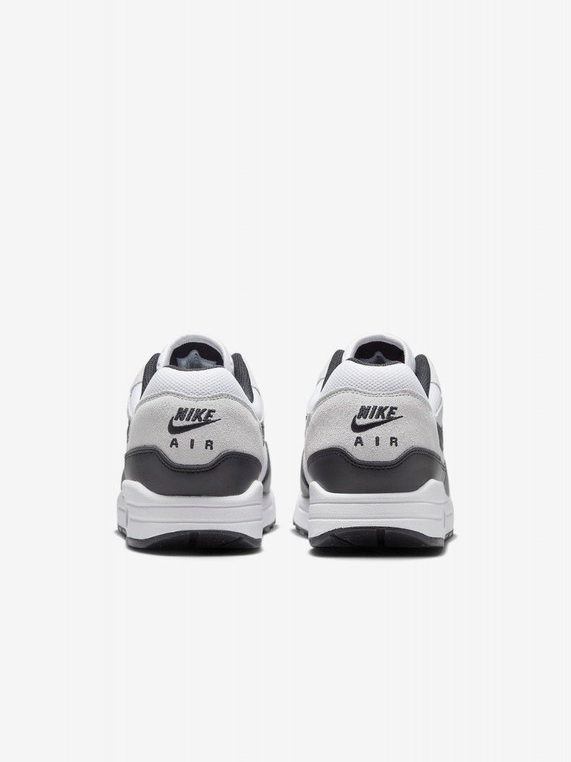 Sapatilhas Nike Air Max 1 Essential Brancas e Pretas Para Homem