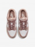 Sapatilhas Nike Dunk Low Rosa e Brancas Para Mulher