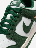 Sapatilhas Nike Dunk Low Verdes e Brancas Para Mulher