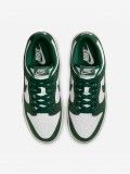 Sapatilhas Nike Dunk Low Verdes e Brancas Para Mulher