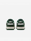 Sapatilhas Nike Dunk Low Verdes e Brancas Para Mulher