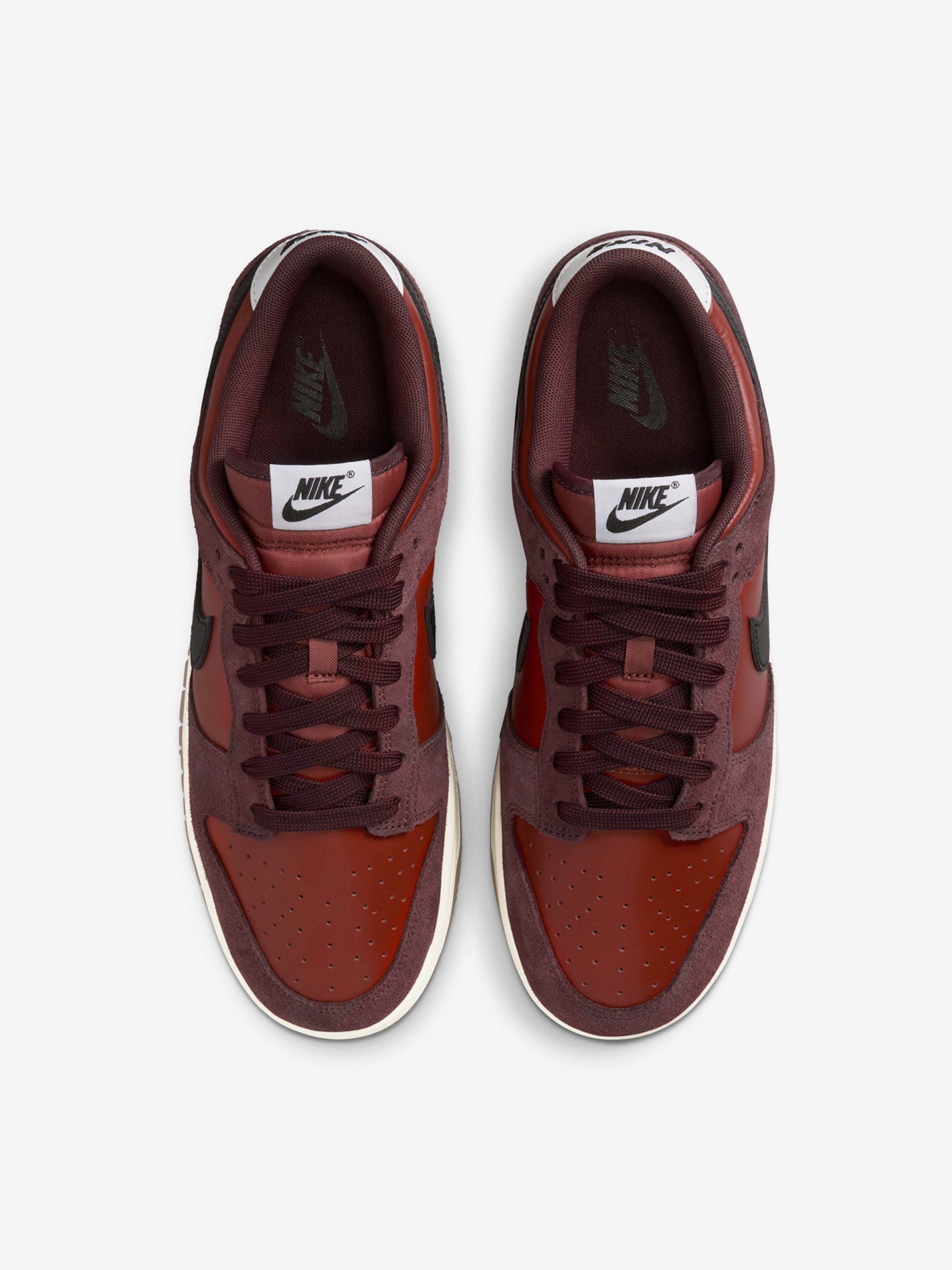 Sapatilhas Nike Dunk Low Retro SE Bordeaux e Vermelhas Para Homem