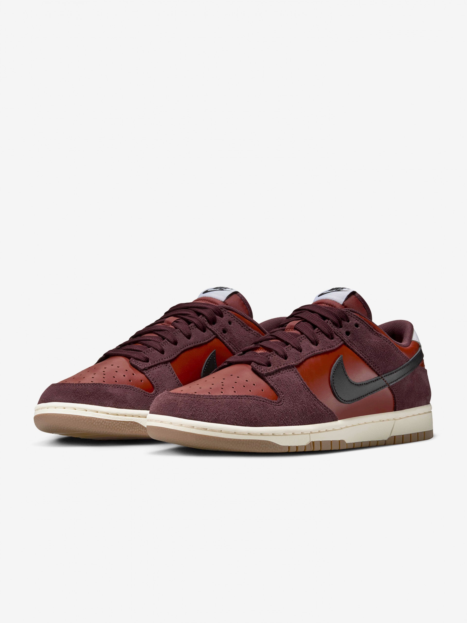 Sapatilhas Nike Dunk Low Retro SE Bordeaux e Vermelhas Para Homem