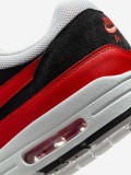 Sapatilhas Nike Air Max 1 Essential Vermelhas e Pretas Para Homem