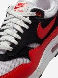 Sapatilhas Nike Air Max 1 Essential Vermelhas e Pretas Para Homem