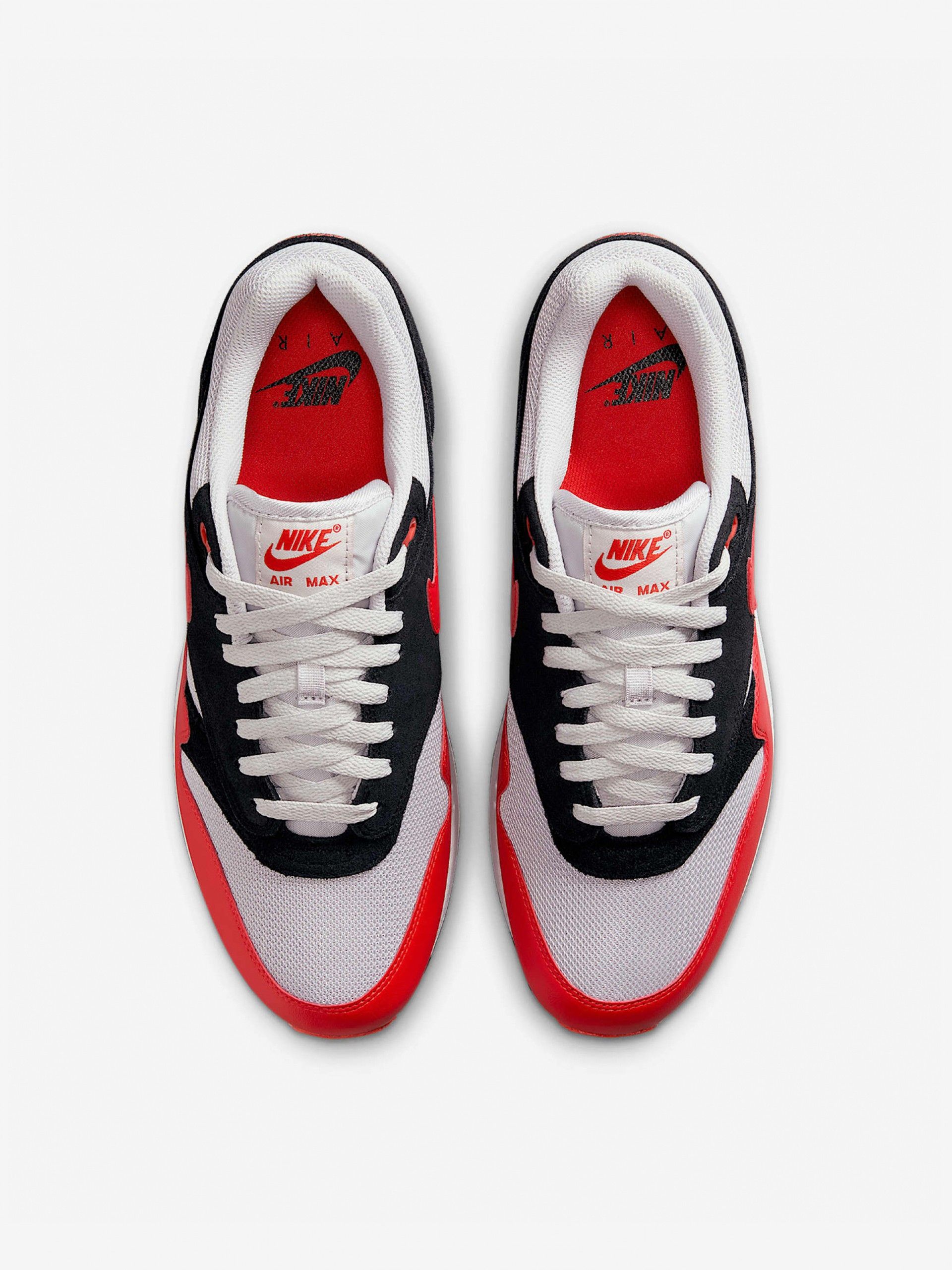 Nike Air Max 1 Essential Red and Black Sneakers For Men