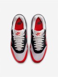 Sapatilhas Nike Air Max 1 Essential Vermelhas e Pretas Para Homem