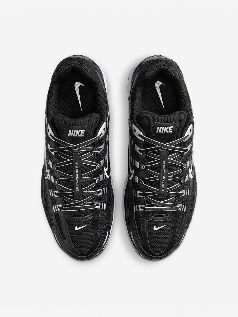 Sapatilhas Nike P-6000 Pretas e Prateadas Para Homem