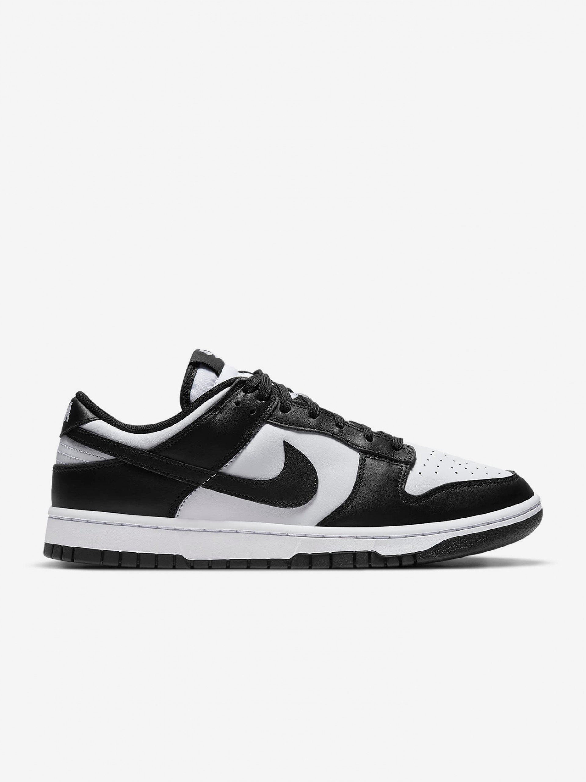 Sapatilhas Nike Dunk Low Retro Pretas e Brancas Para Homem