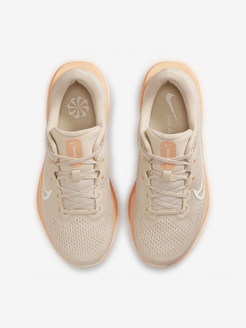 Nike Quest 6 Beige Running Trainers For Women