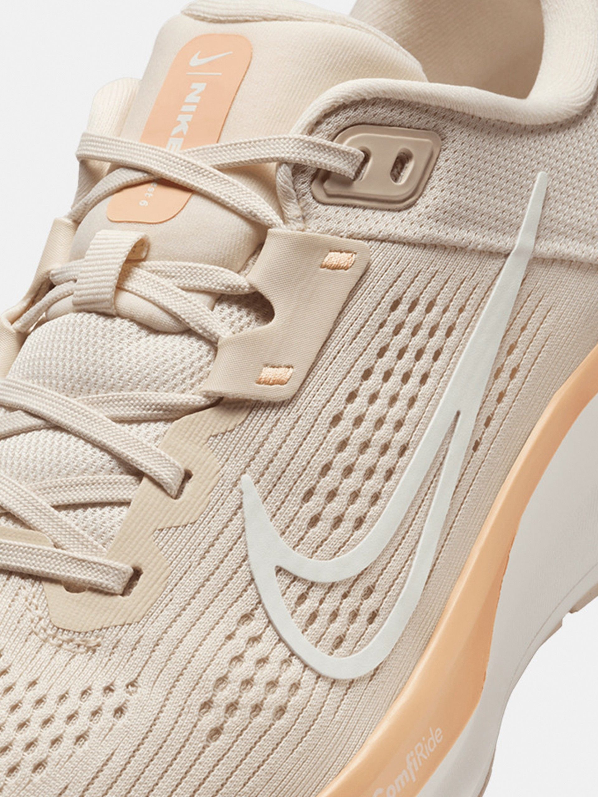 Nike Quest 6 Beige Running Trainers For Women