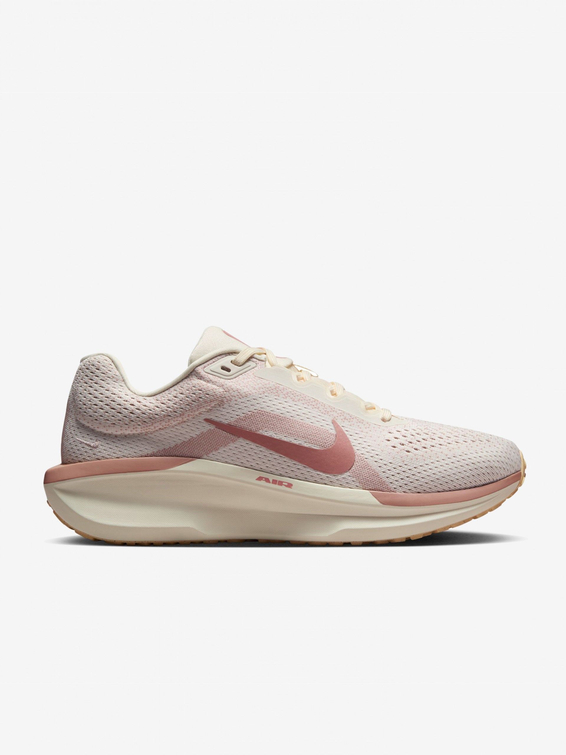 Zapatillas de Running Nike Winflo 11 Beige y Rosa Para Mujer