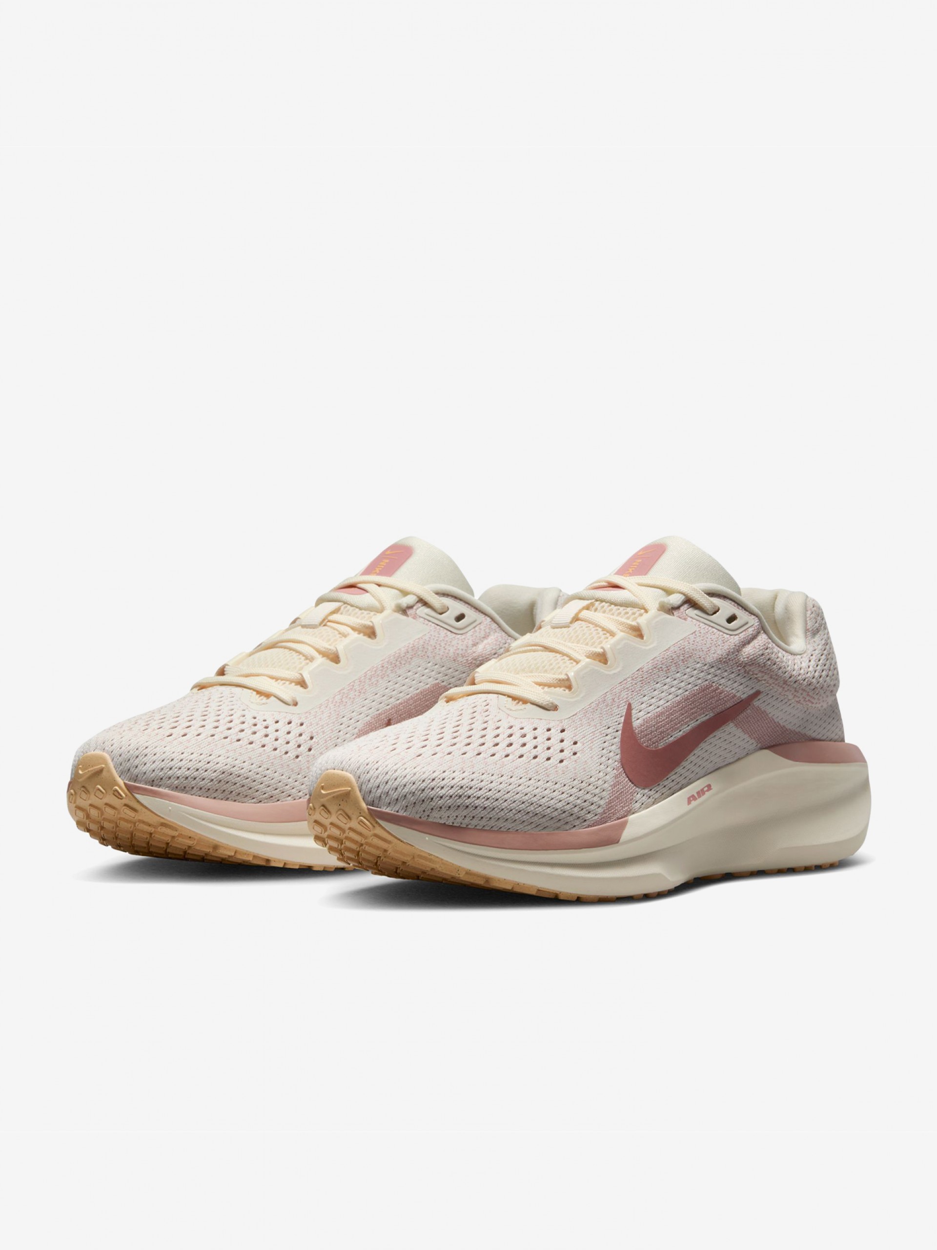 Zapatillas de Running Nike Winflo 11 Beige y Rosa Para Mujer