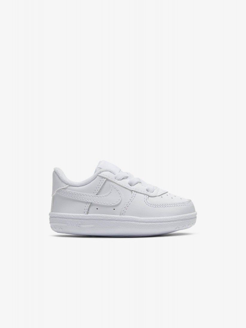 Sapatilhas Nike Air Force 1 Crib Brancas Para Beb