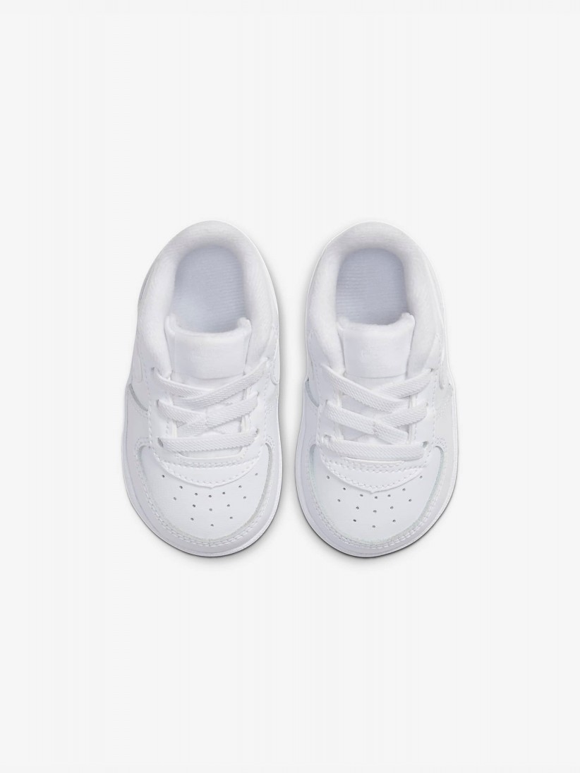 Sapatilhas Nike Air Force 1 Crib Brancas Para Beb