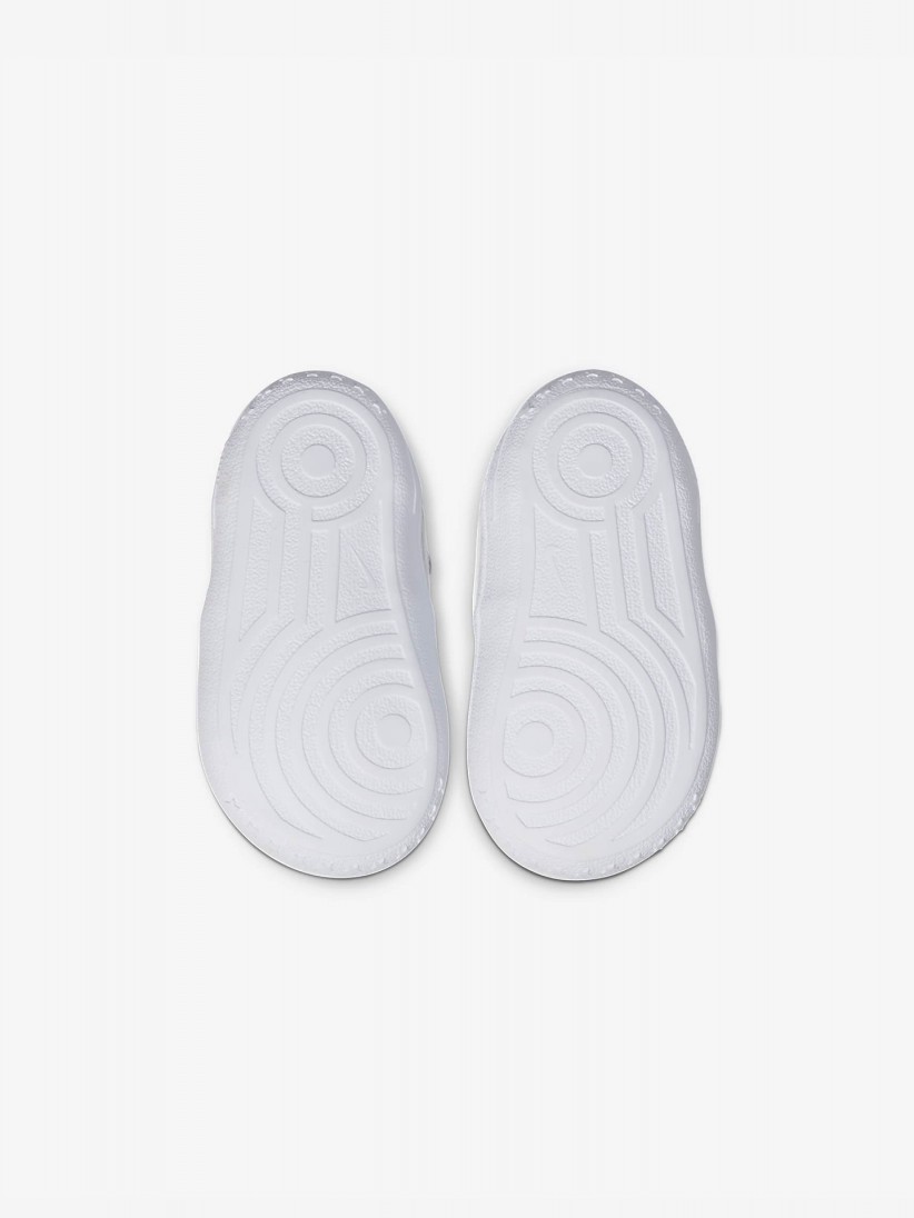 Sapatilhas Nike Air Force 1 Crib Brancas Para Beb