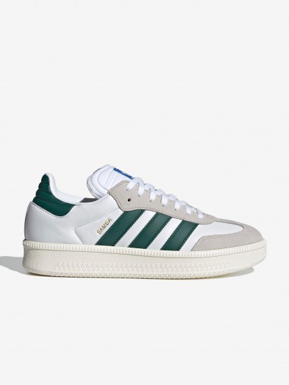 Adidas Samba XLG White and Green Sneakers