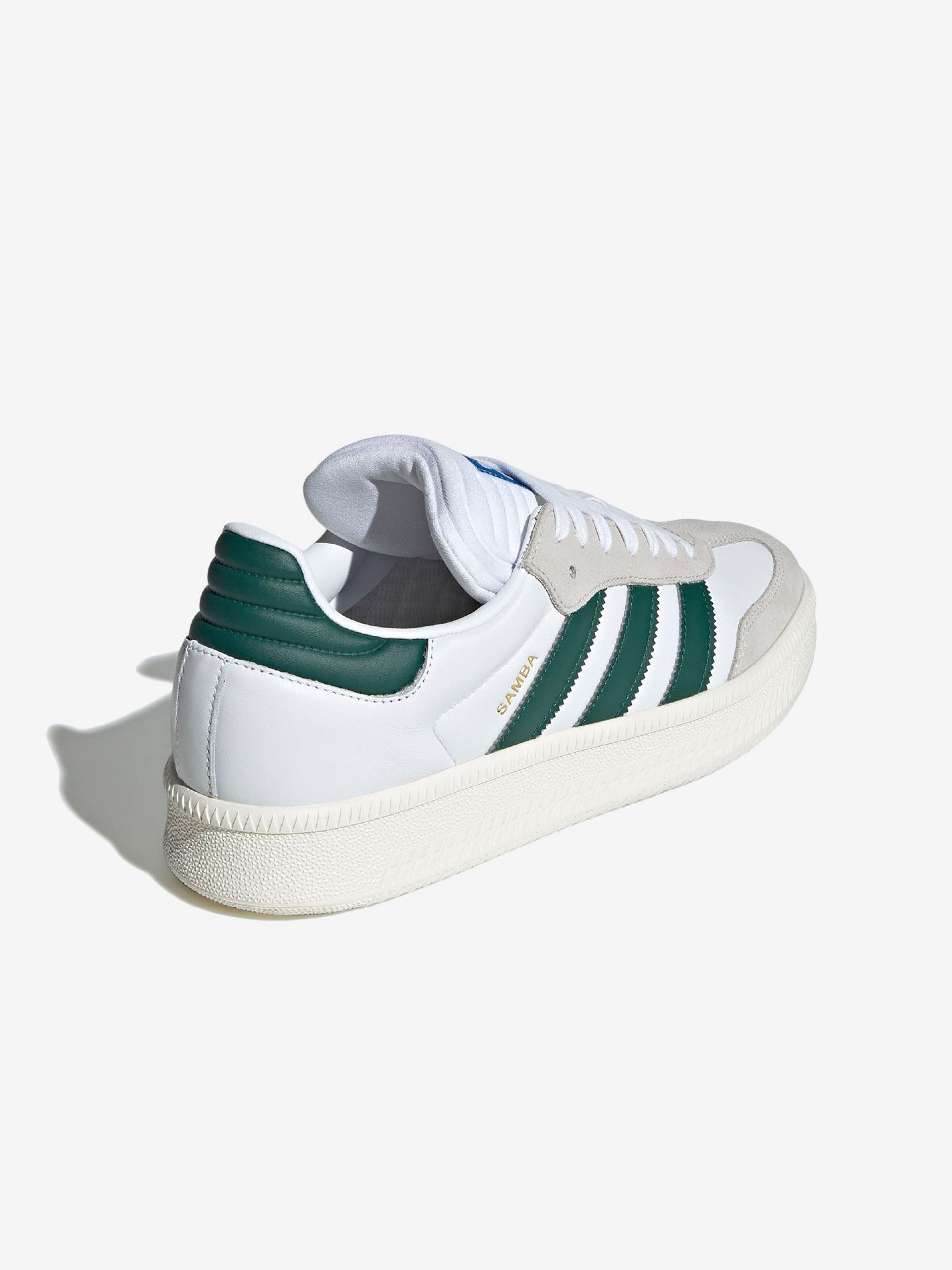 Sapatilhas Adidas Samba XLG Brancas e Verdes