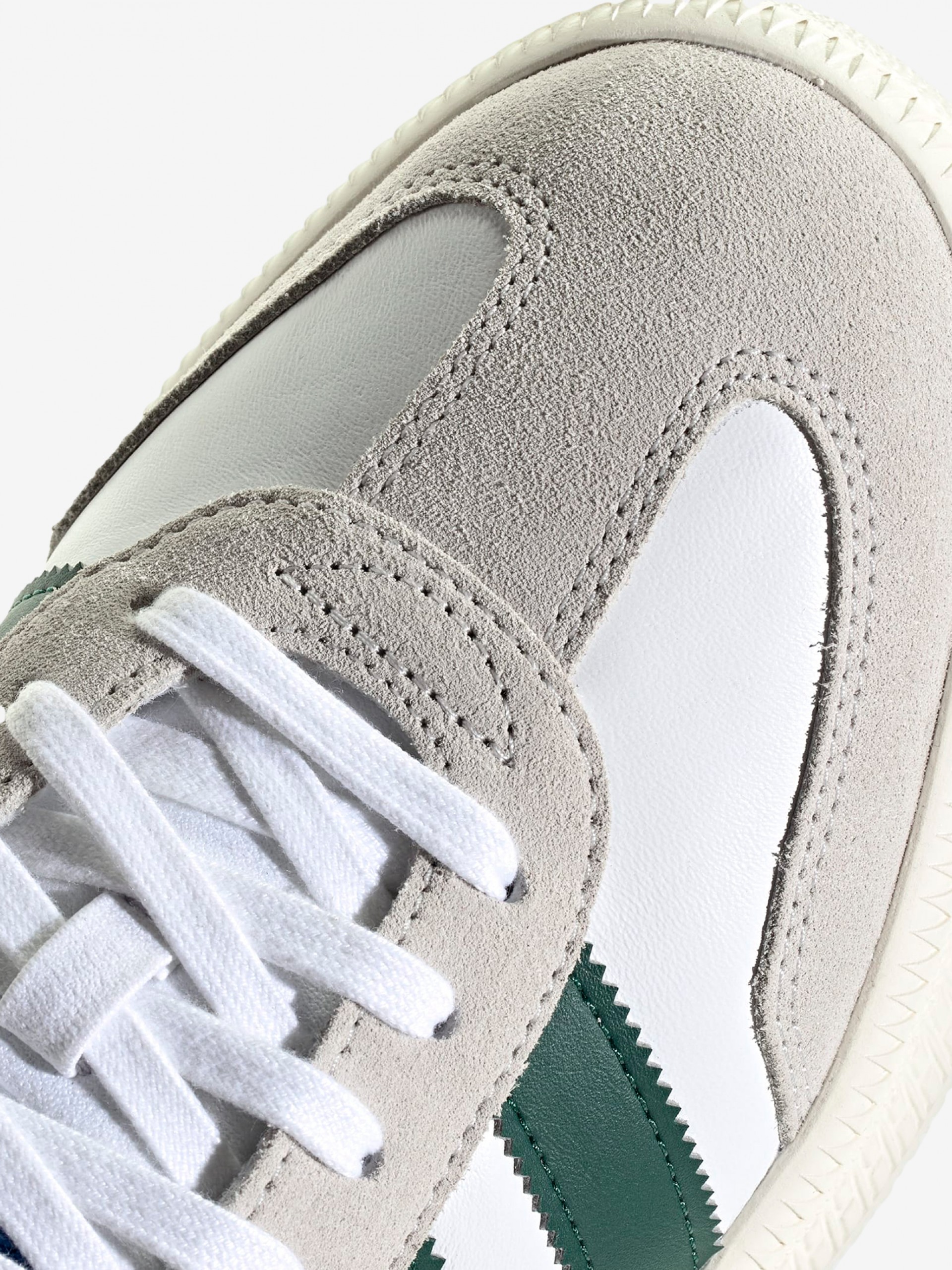 Zapatillas Adidas Samba XLG Blancas y Verdes