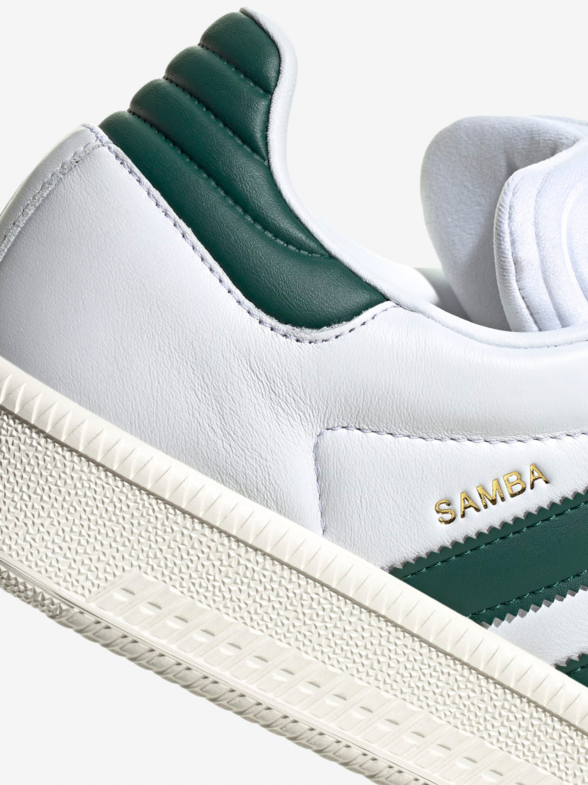 Zapatillas Adidas Samba XLG Blancas y Verdes