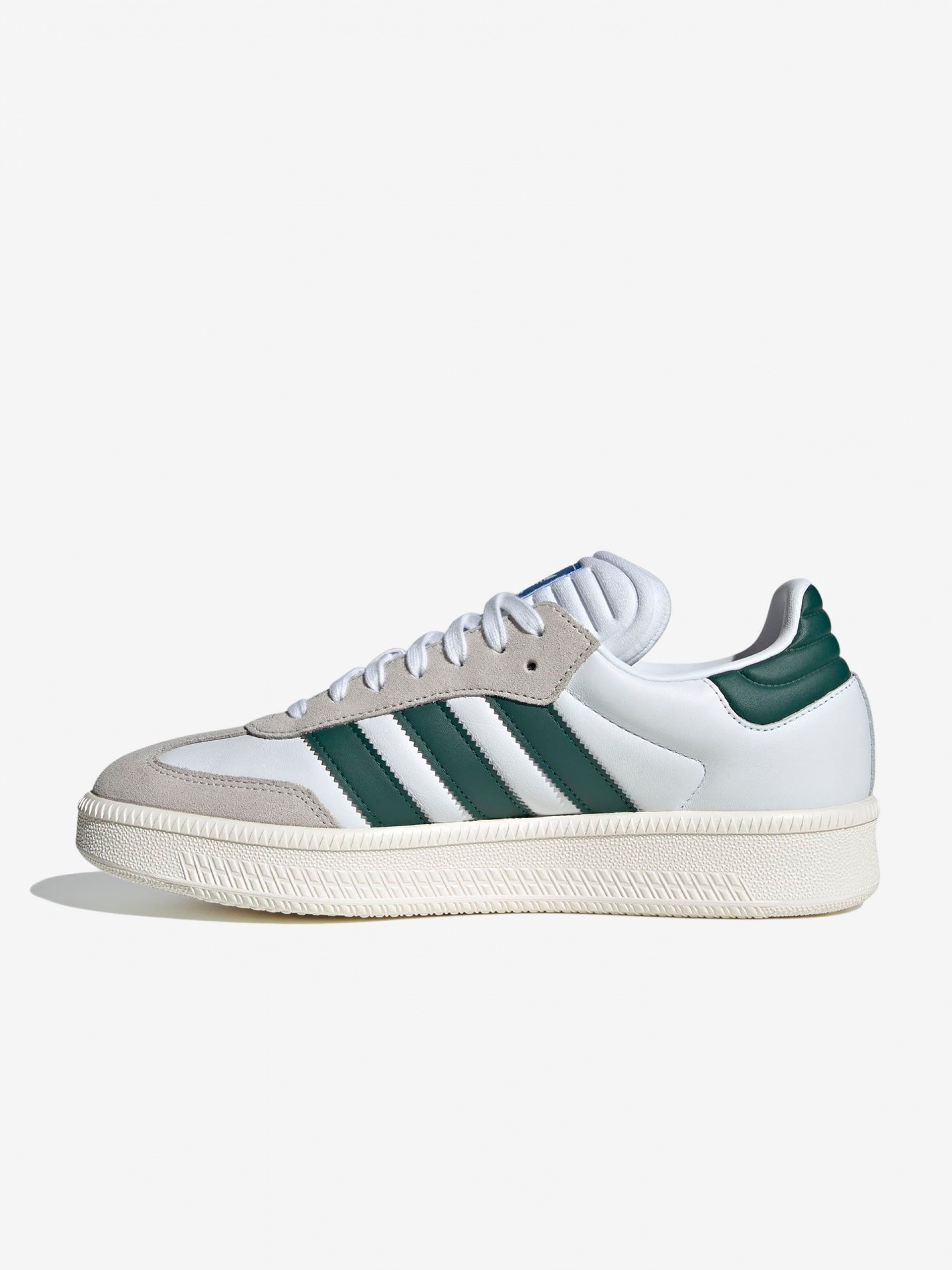 Zapatillas Adidas Samba XLG Blancas y Verdes
