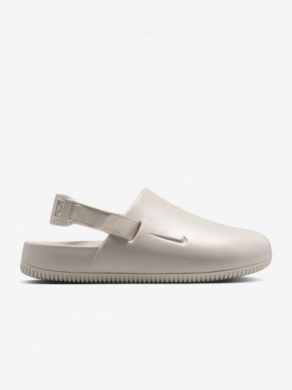 Sandalias Nike Calm Pearlized Beige Para Mujer