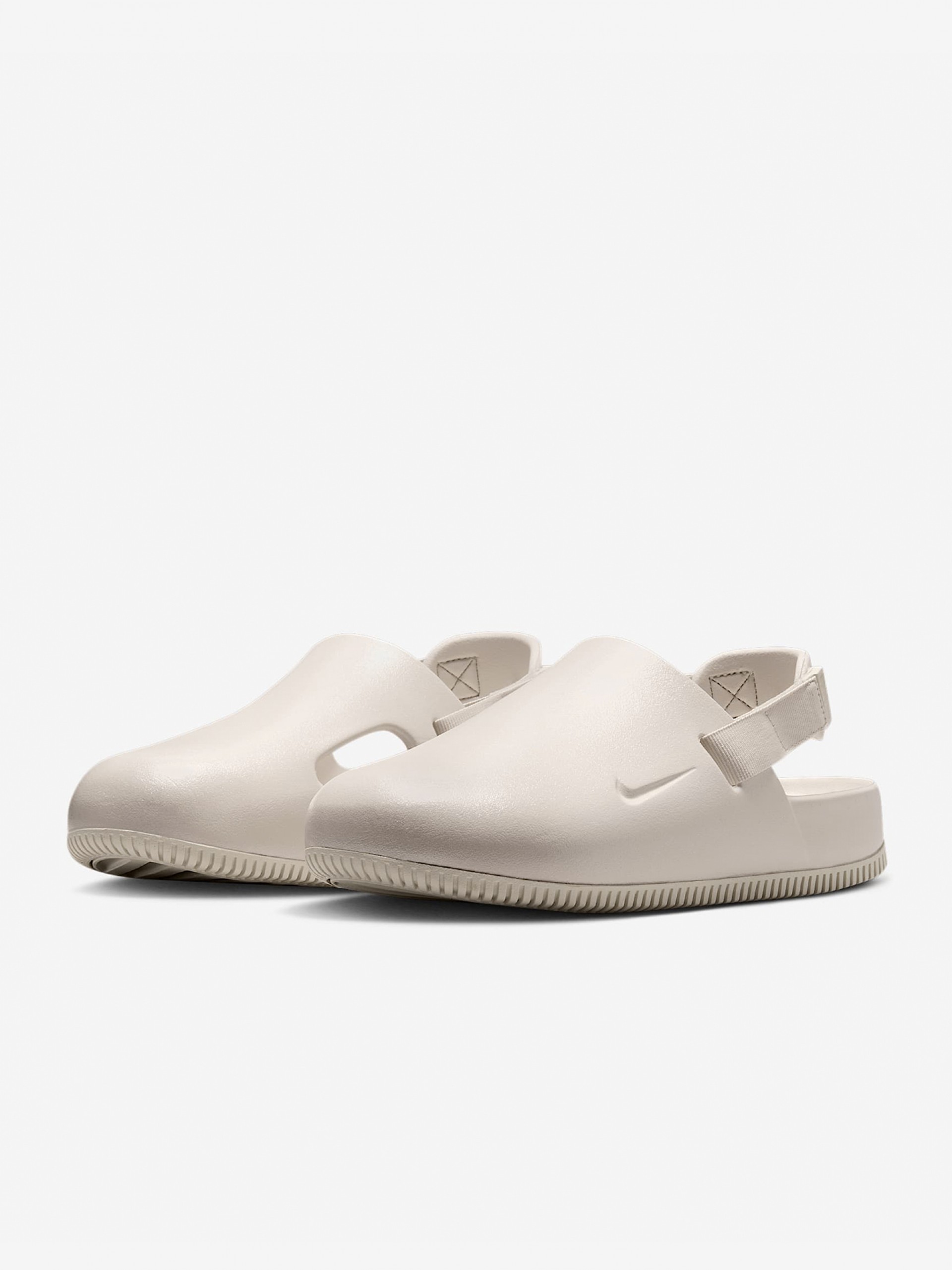 Sandálias Nike Calm Pearlized Bege Para Mulher