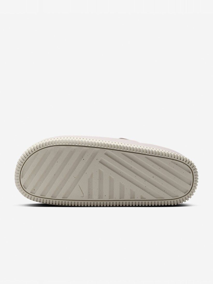 Sandlias Nike Calm Pearlized Bege Para Mulher