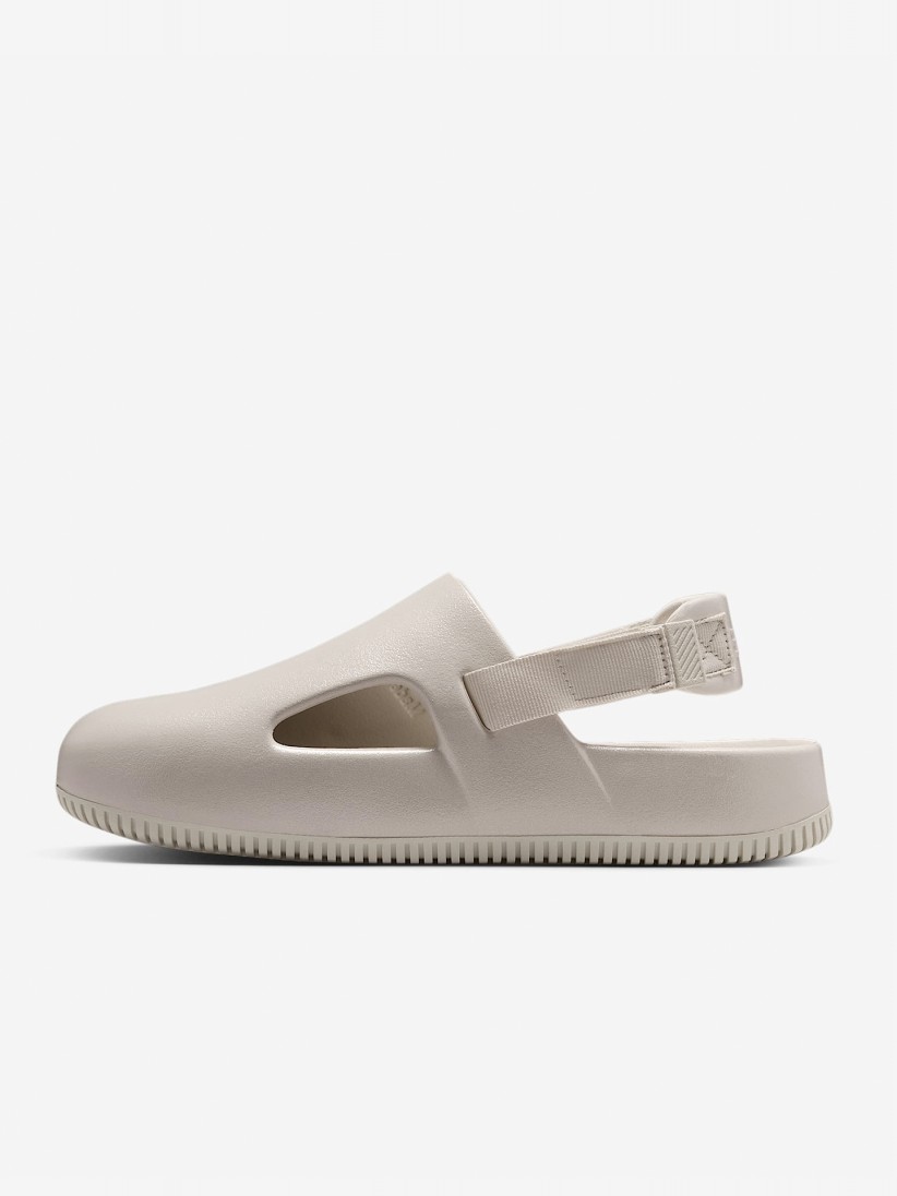 Nike Calm Pearlized Beige Sandals For Women - HQ7020-100