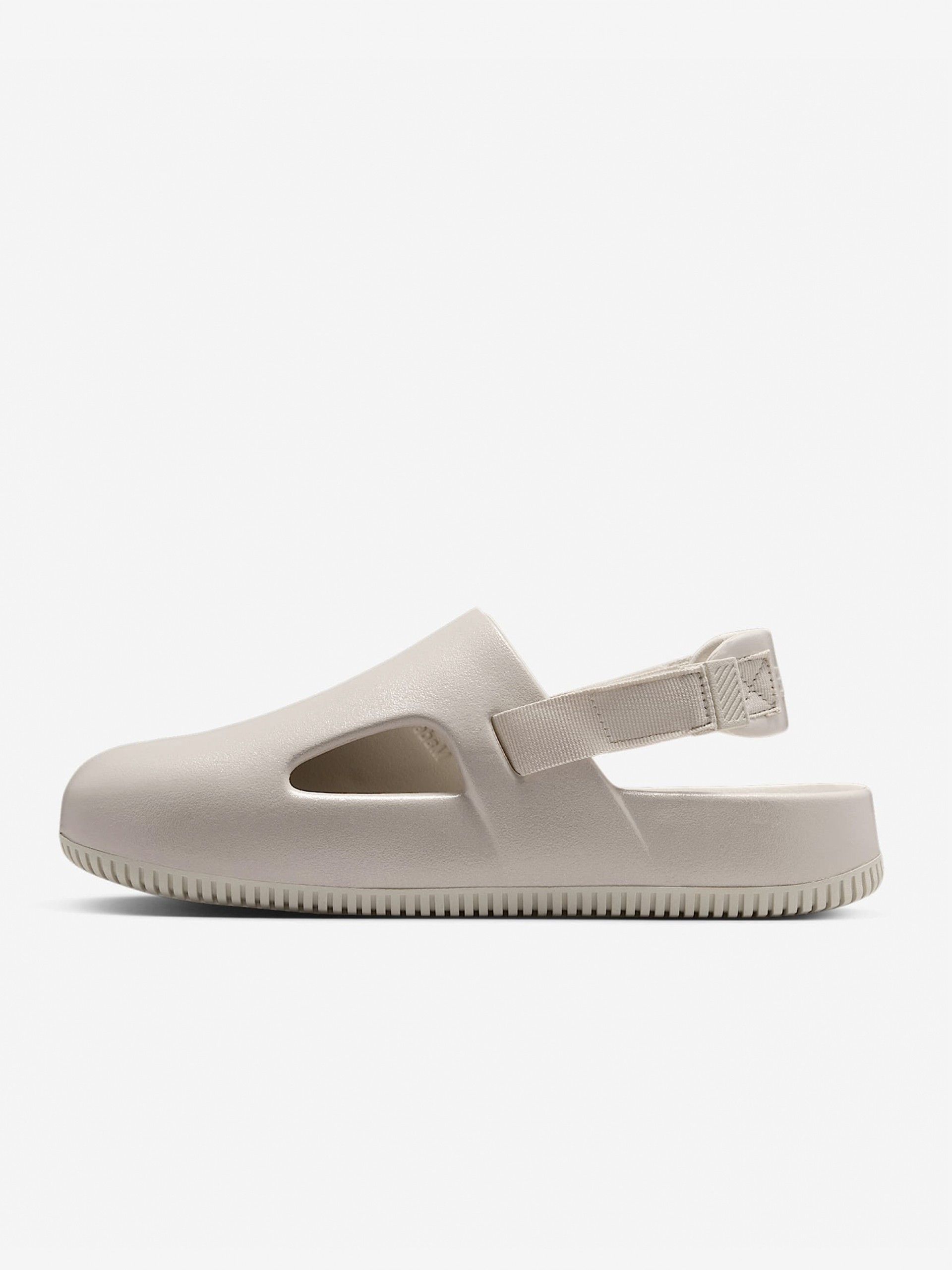 Sandálias Nike Calm Pearlized Bege Para Mulher