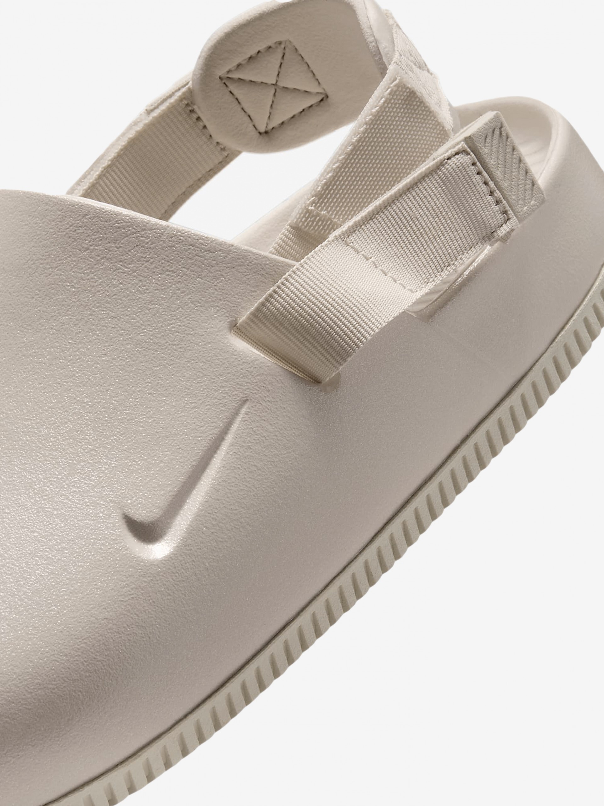 Nike Calm Pearlized Beige Sandals For Women