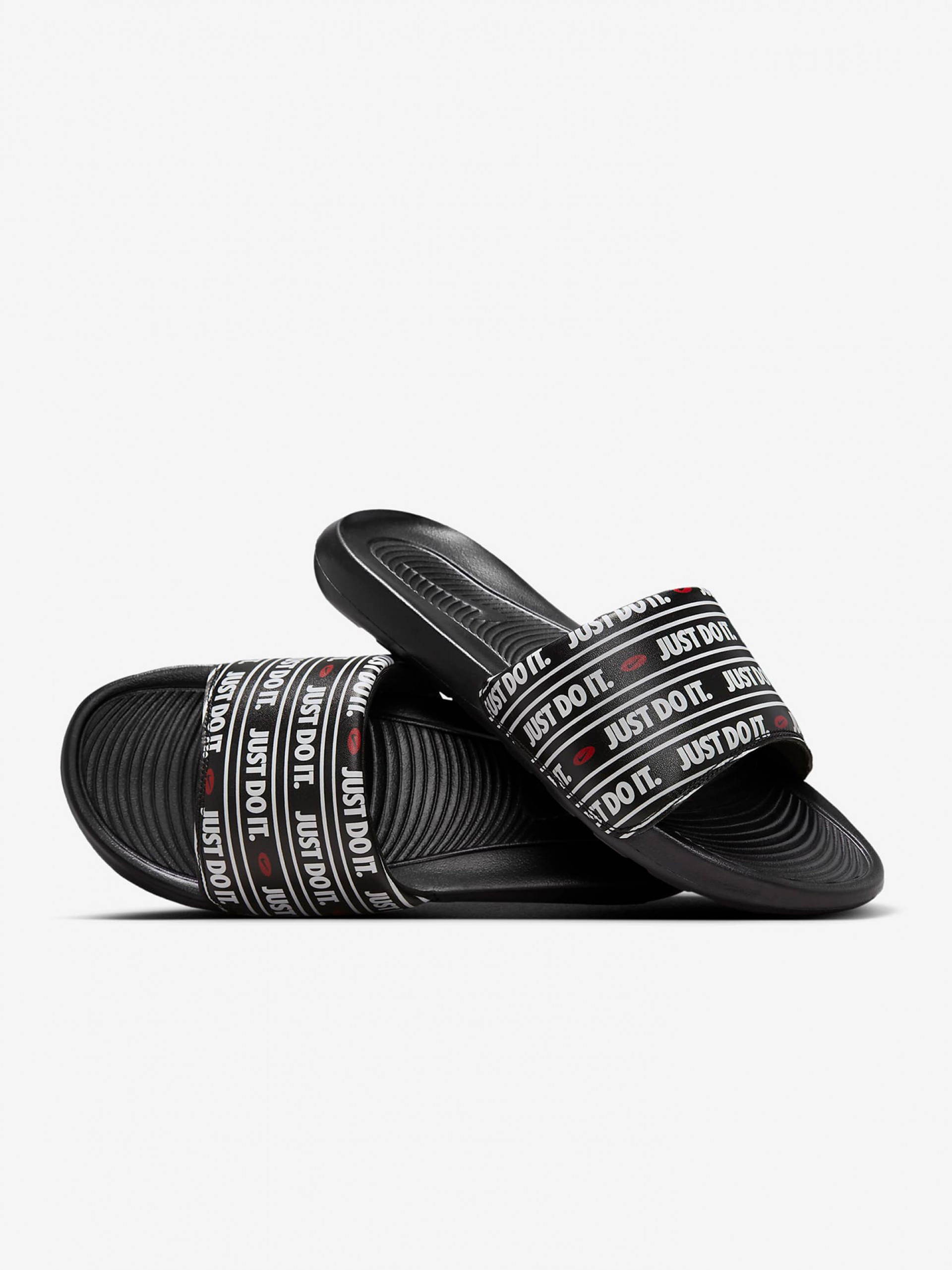 Chanclas Nike Victori One Printed Negras Para Hombre