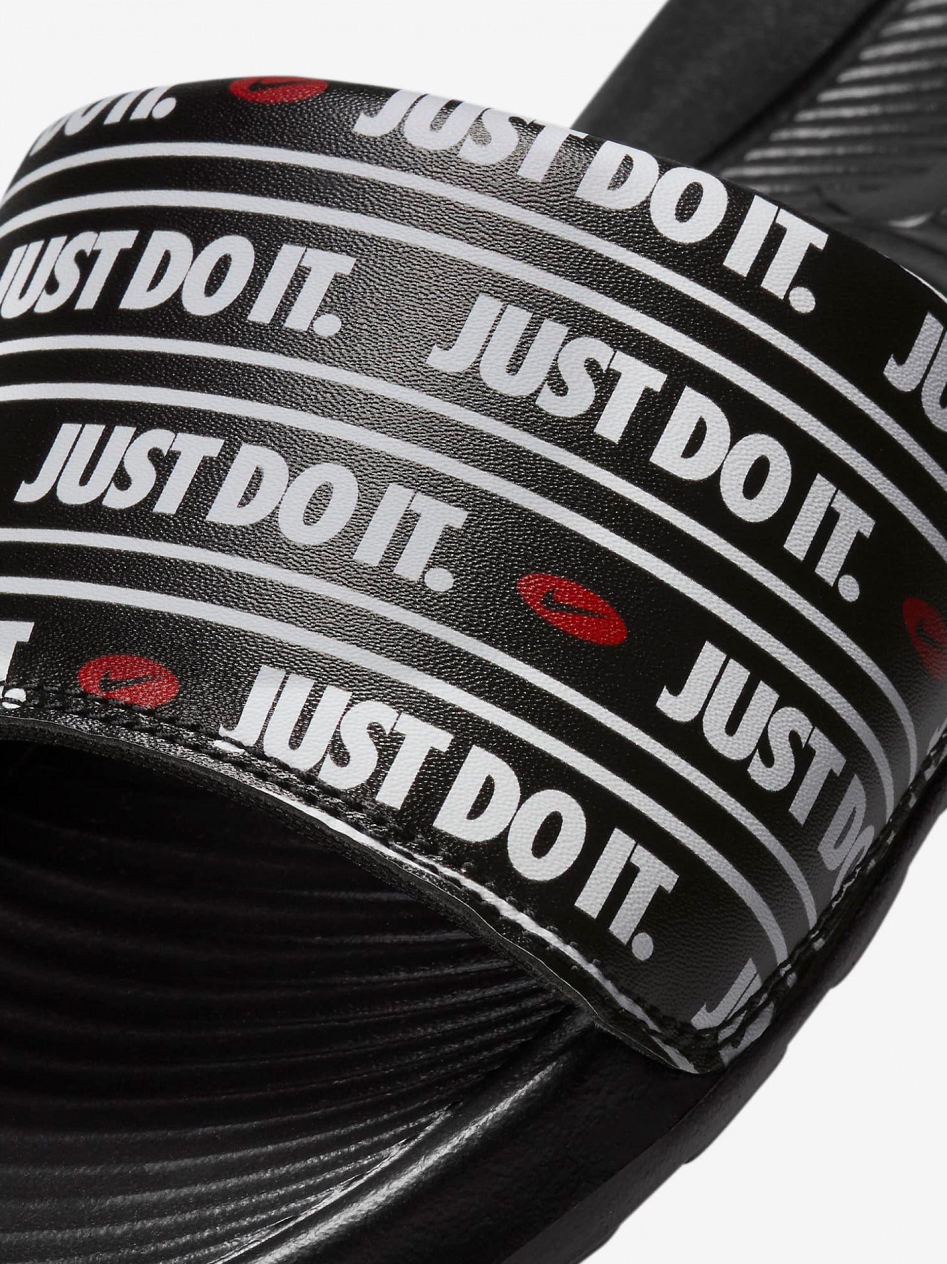 Chanclas Nike Victori One Printed Negras Para Hombre