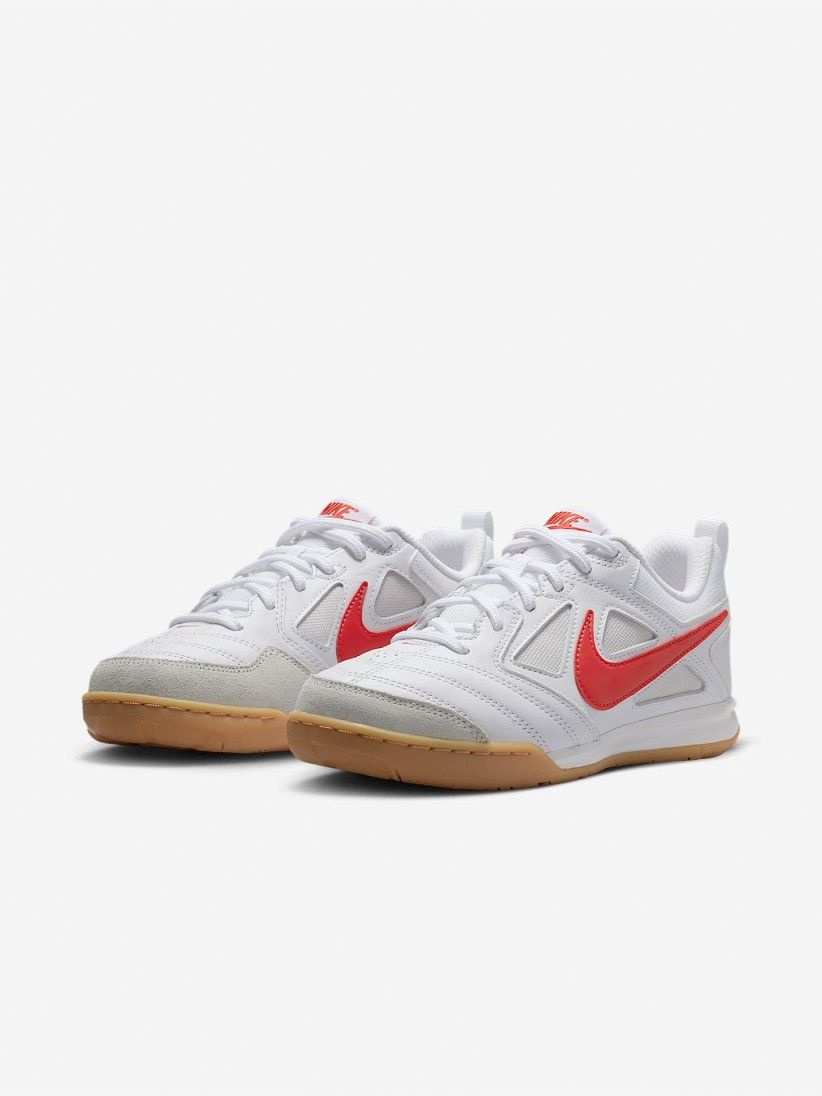 Sapatilhas Nike Gato Brancas e Vermelhas Jnior