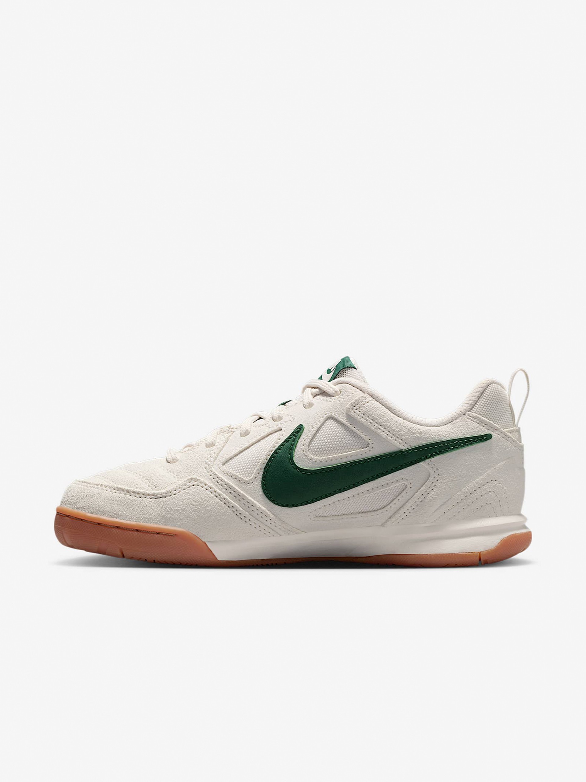 Zapatillas Nike Gato Beige y Verdes De Gamuza Júnior