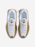 Sapatilhas Nike Shox R4 Douradas e Brancas Jnior