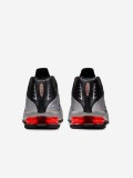 Sapatilhas Nike Shox R4 Prateadas e Pretas Jnior