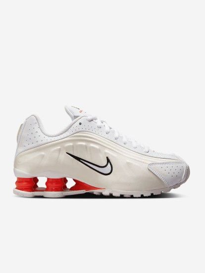 Sapatilhas Nike Shox R4 Brancas Jnior