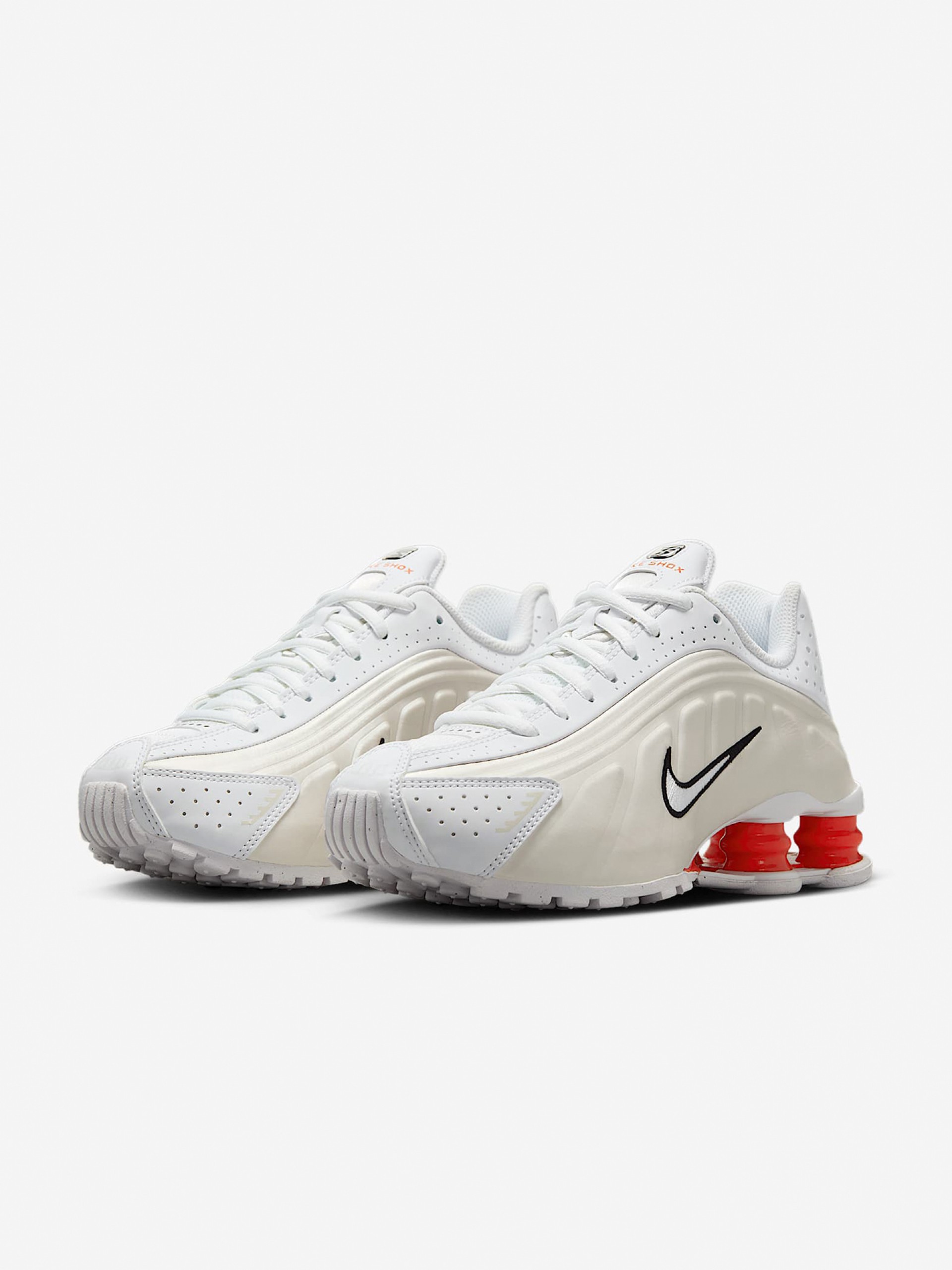 Nike Shox R4 White Junior Sneakers
