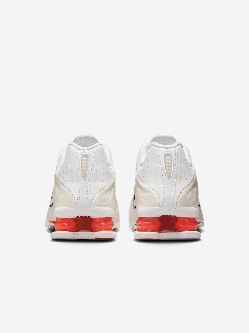 Sapatilhas Nike Shox R4 Brancas Jnior