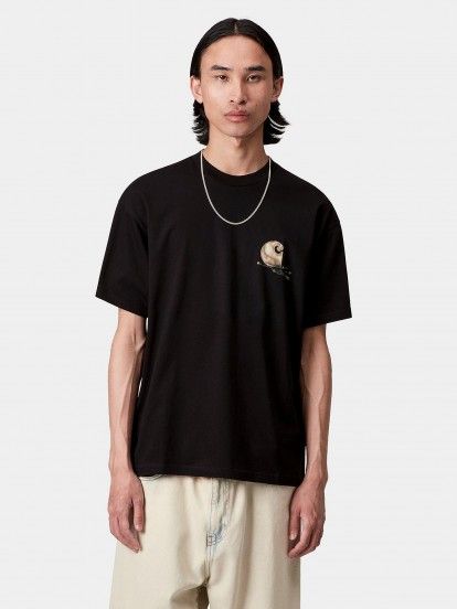 T-shirt Carhartt WIP Jake Garcia Preta