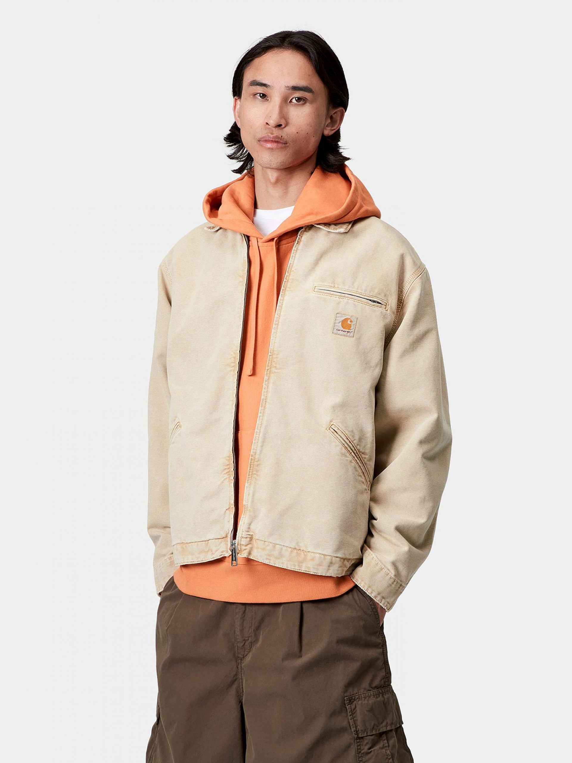 Casaco Carhartt WIP OG Detroit Bege