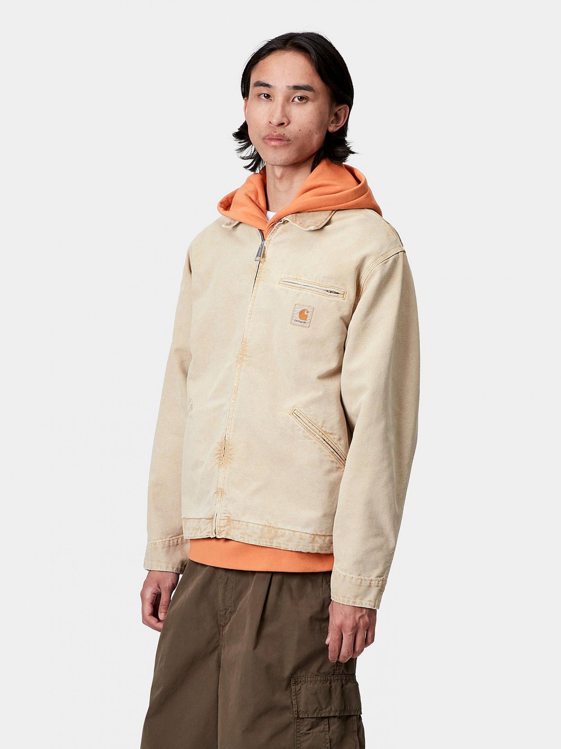 Casaco Carhartt WIP OG Detroit Bege