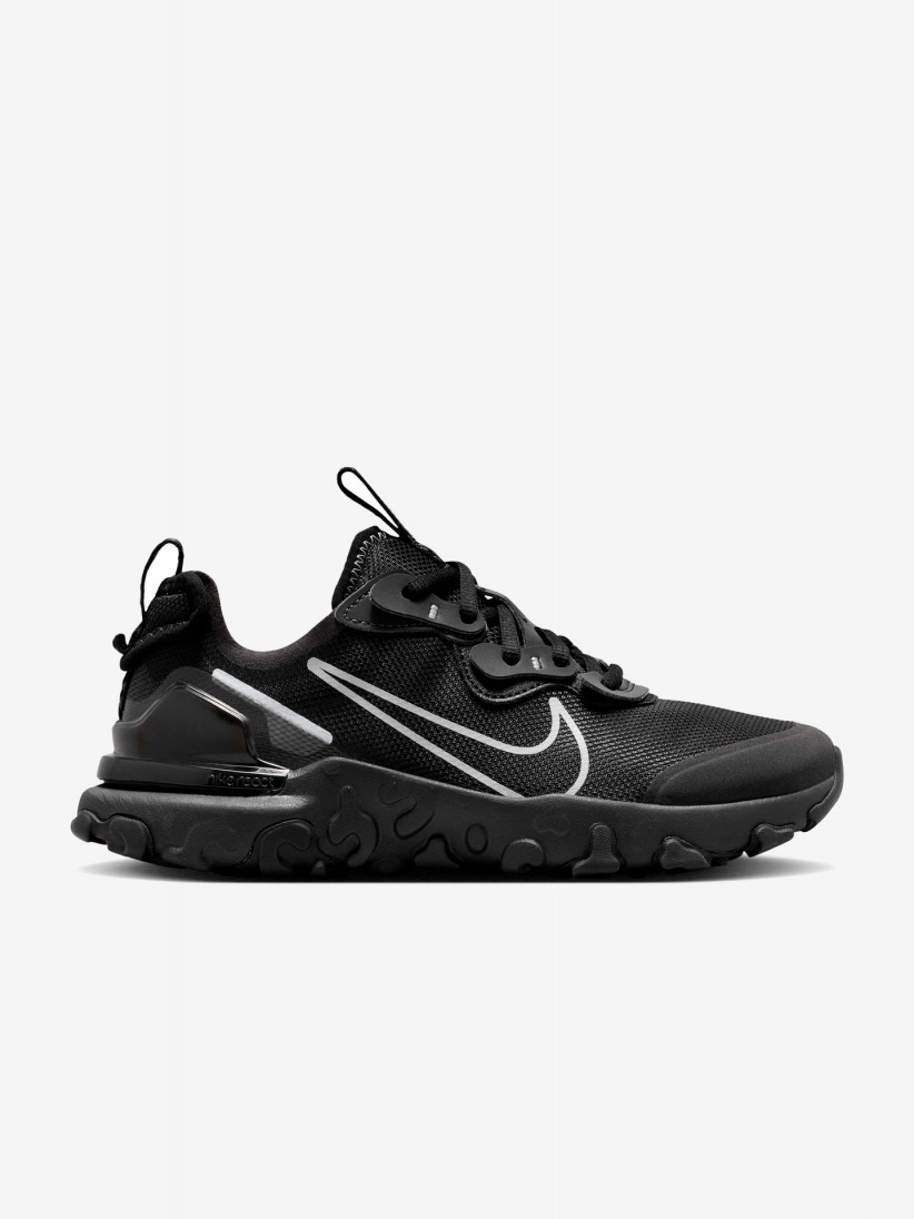 Zapatillas Nike React Vision Negras Jnior
