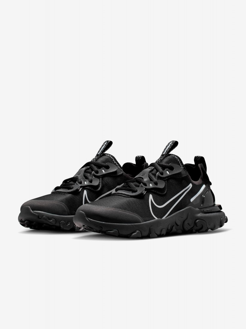 Zapatillas Nike React Vision Negras Jnior