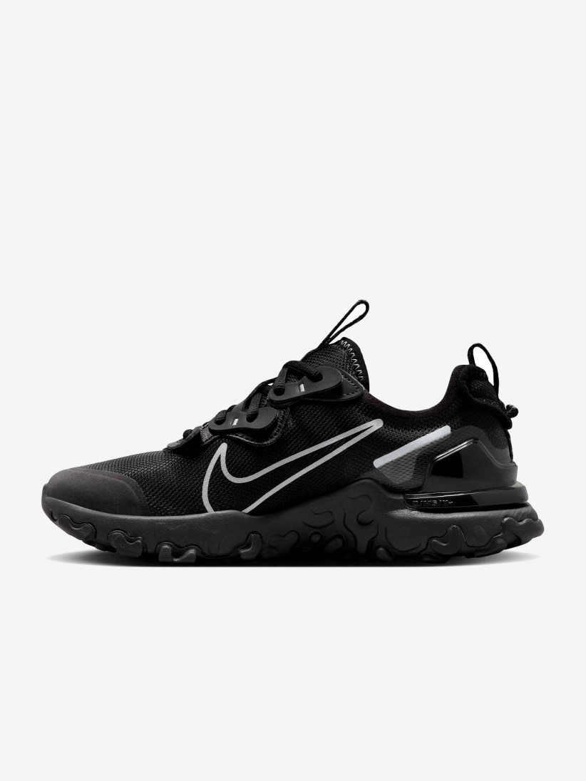 Zapatillas Nike React Vision Negras Jnior