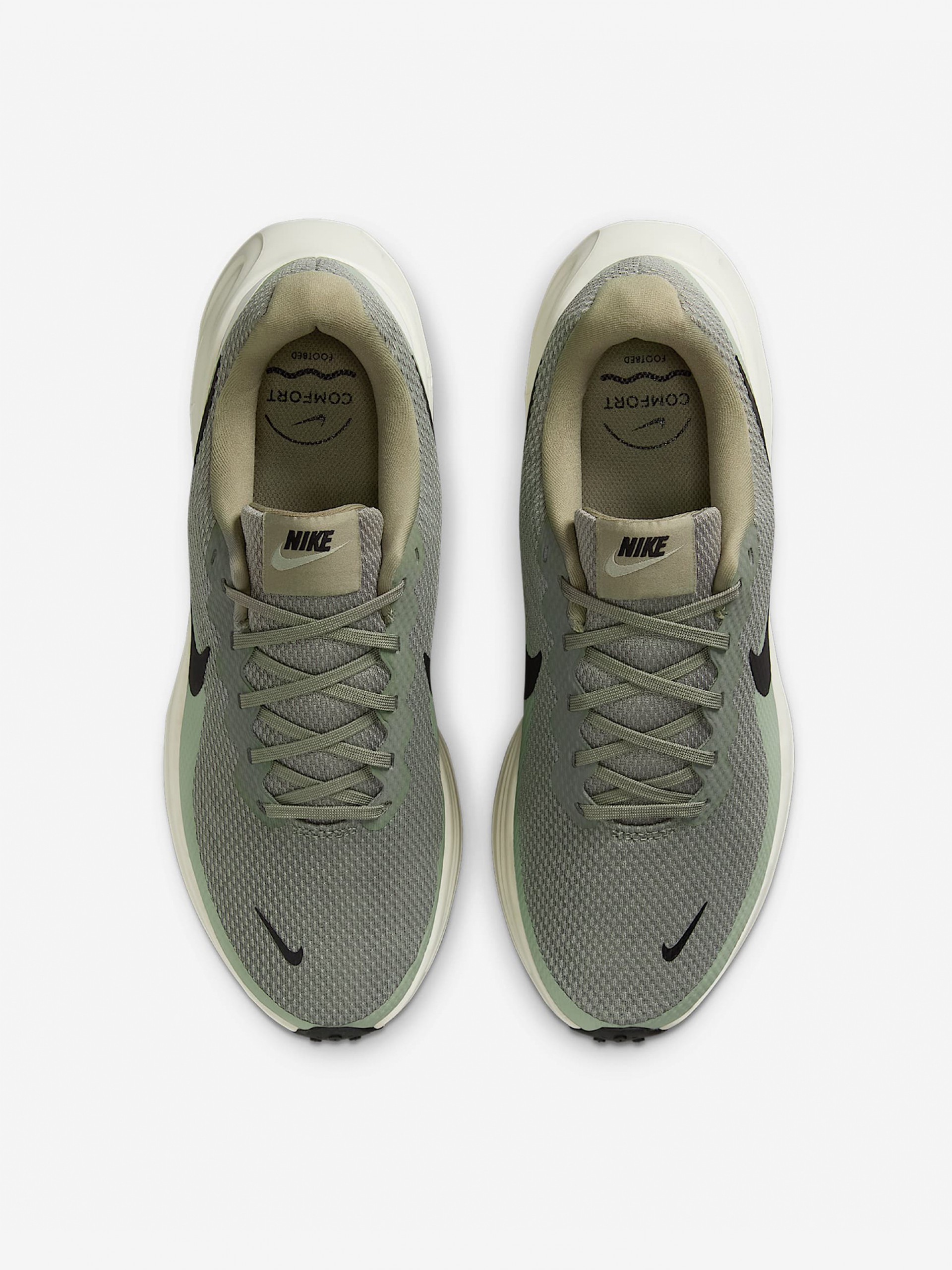 Nike Revolution 8 Green Running Trainers For Men