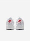 Zapatillas Nike Air Max 90 Blancas y Rojas Para Hombre